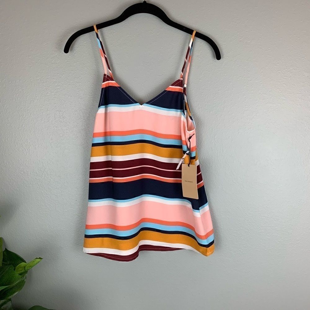Halogen V-Neck Crepe Camisole 